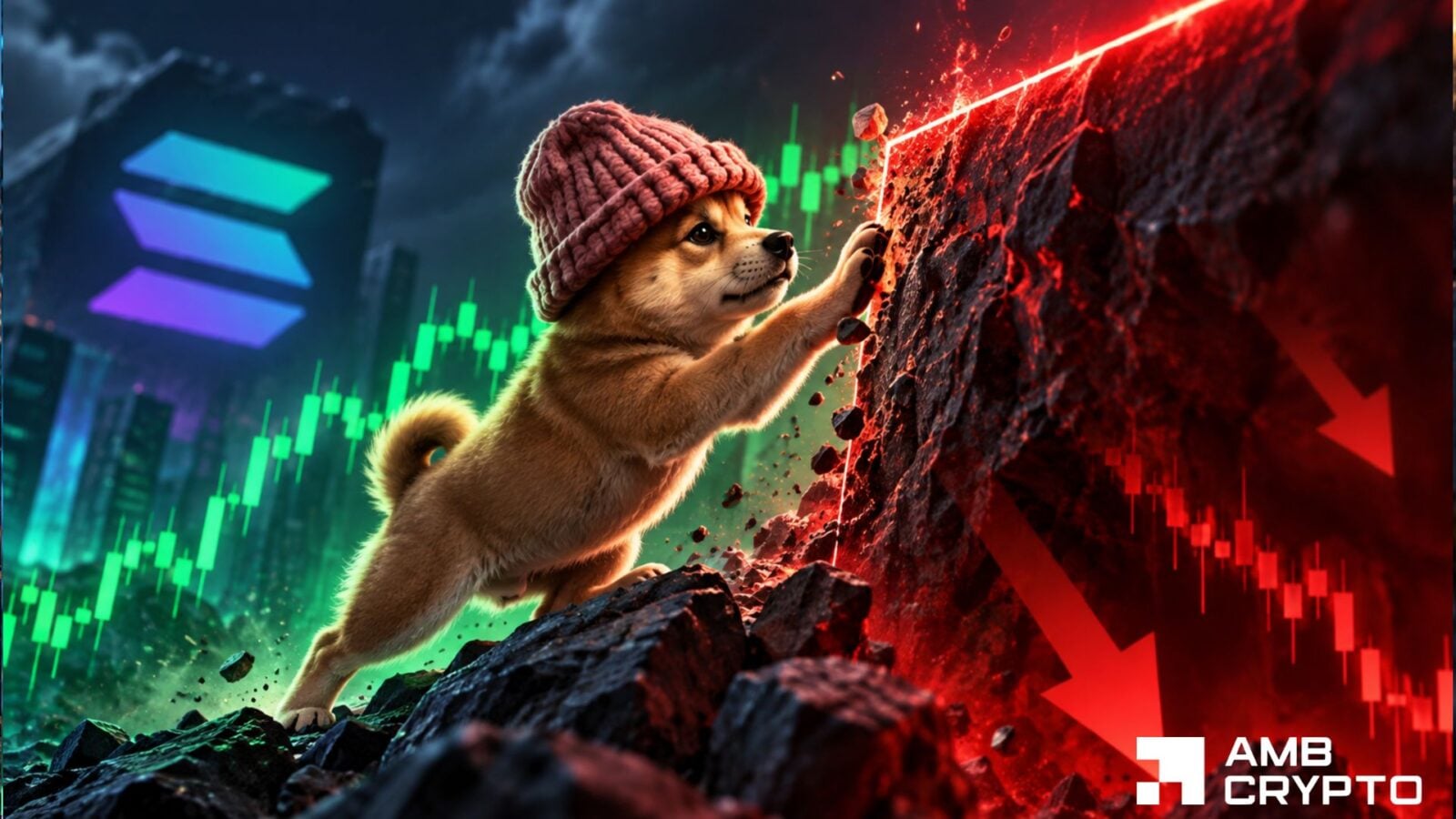 Dogwifhat Posts 13% Daily Gain Amid Solana Memecoin Rotation