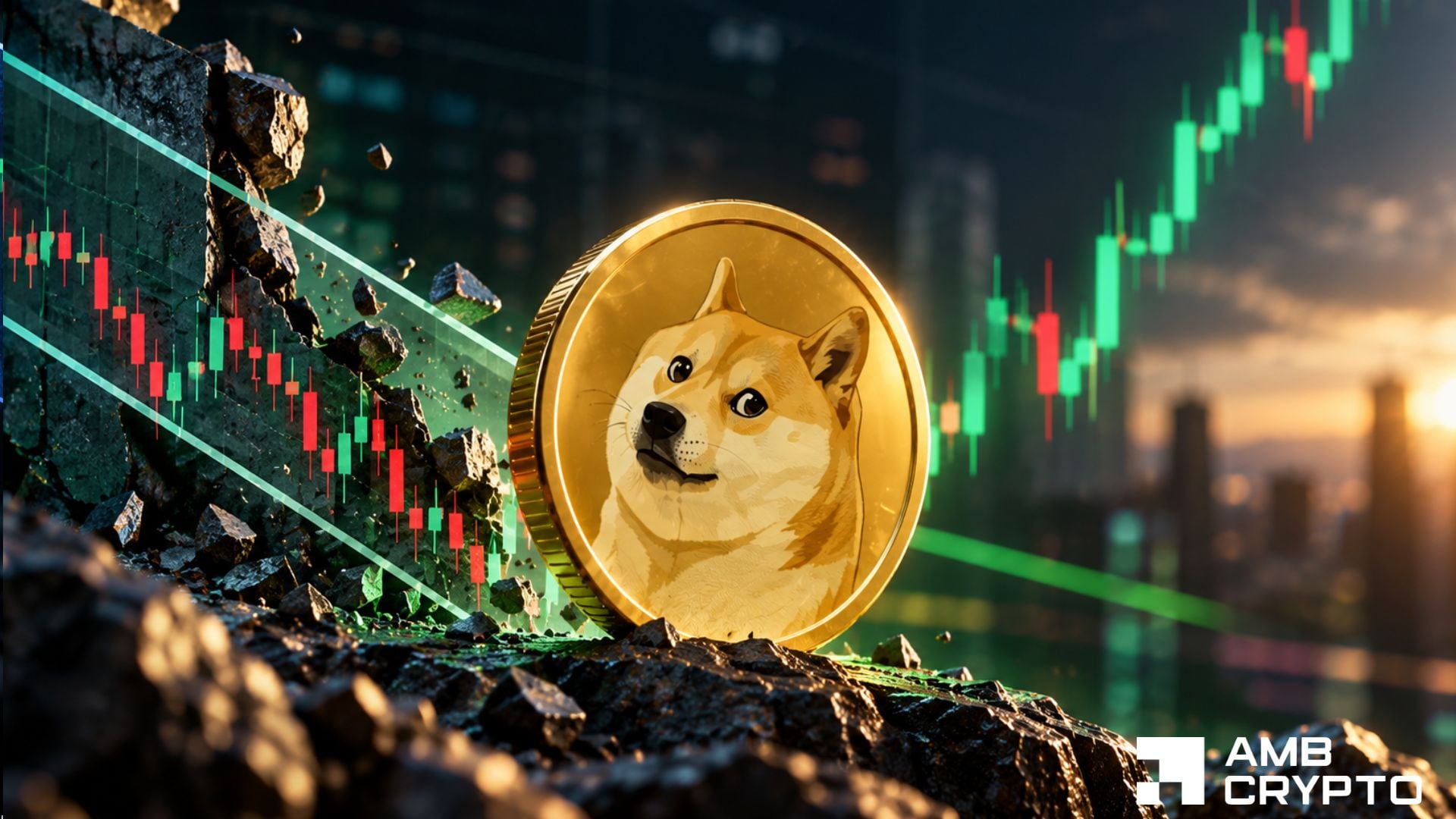 Dogecoin Breaks Descending Channel Amid Surge in Trading Volume