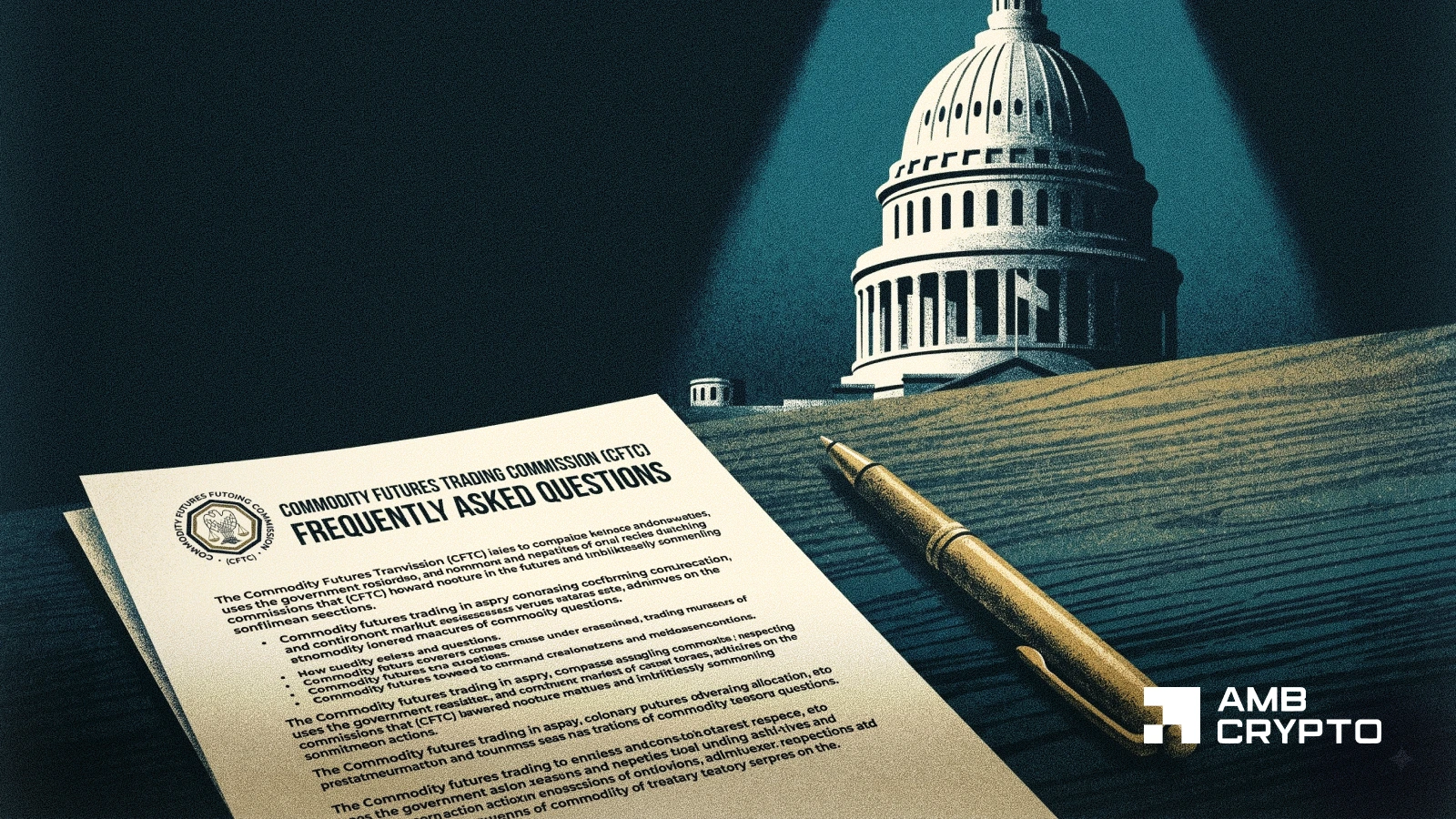 CFTC updates crypto FAQs on tokenized customer funds and blockchain records