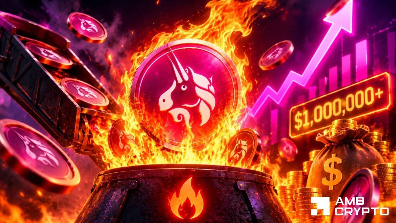 Uniswap Records $1.15M in Daily UNI Burns as Robinhood Chain Activity Surges