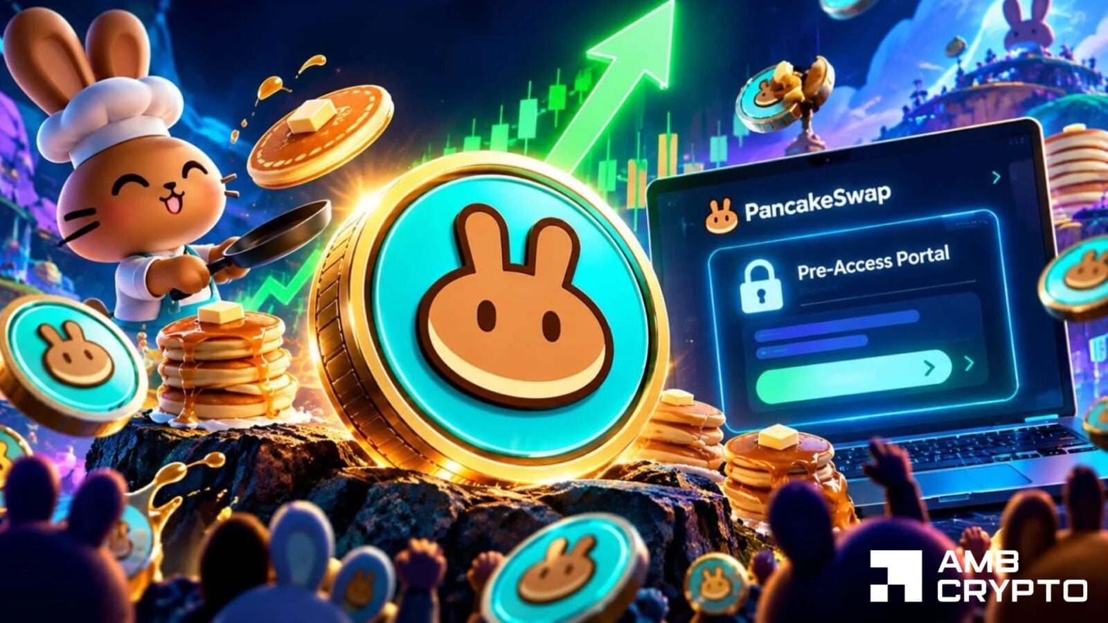 CAKE surges to a 10-month high as PancakeSwap unveil its pre-access portal- Details