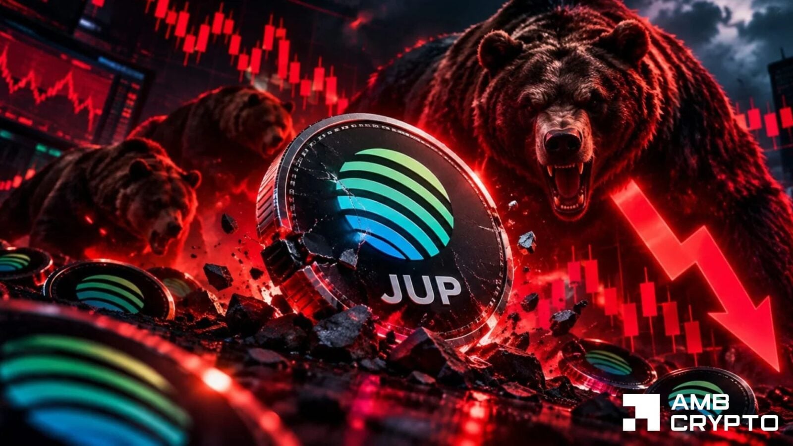 Jupiter drops 10% as $0.24 support breaks – Protocol inflows turn negative