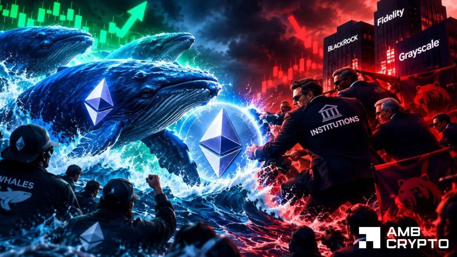 Whales are loading up on Ethereum - But here's why institutions aren't