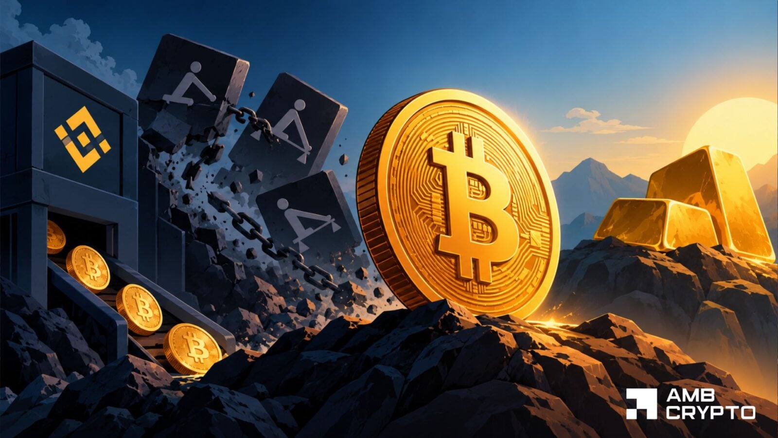 Bitcoin-Leverage kühlt nach $82K Retest ab – Miner zeigen kaum Verkaufsdrang