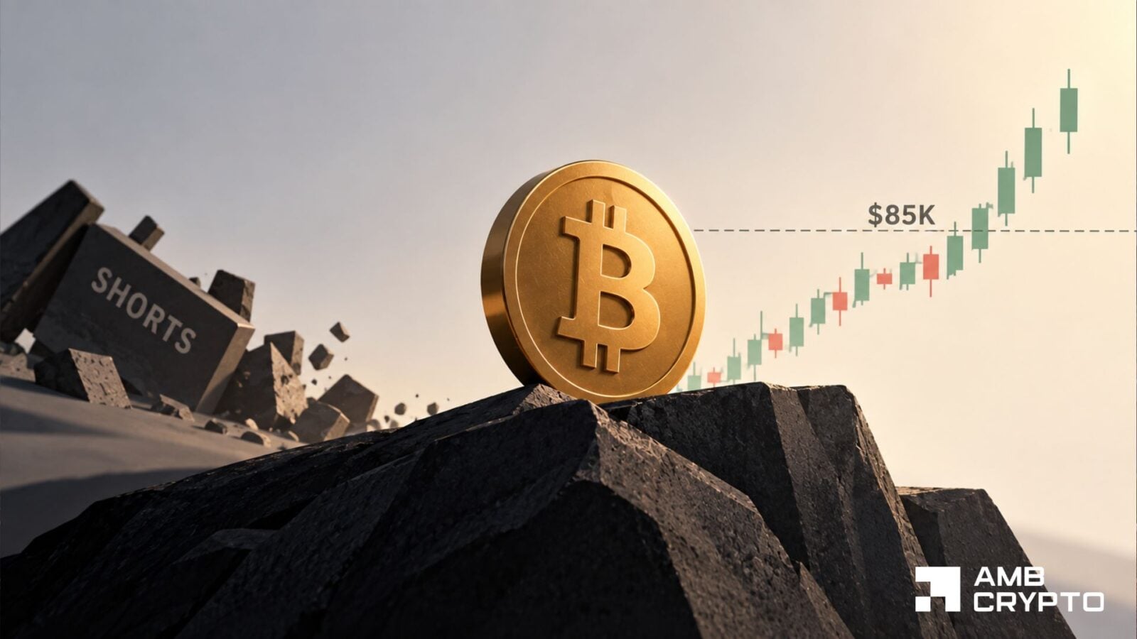 Bitcoin Reclaims $85,000 as $612M in Shorts Get Liquidated