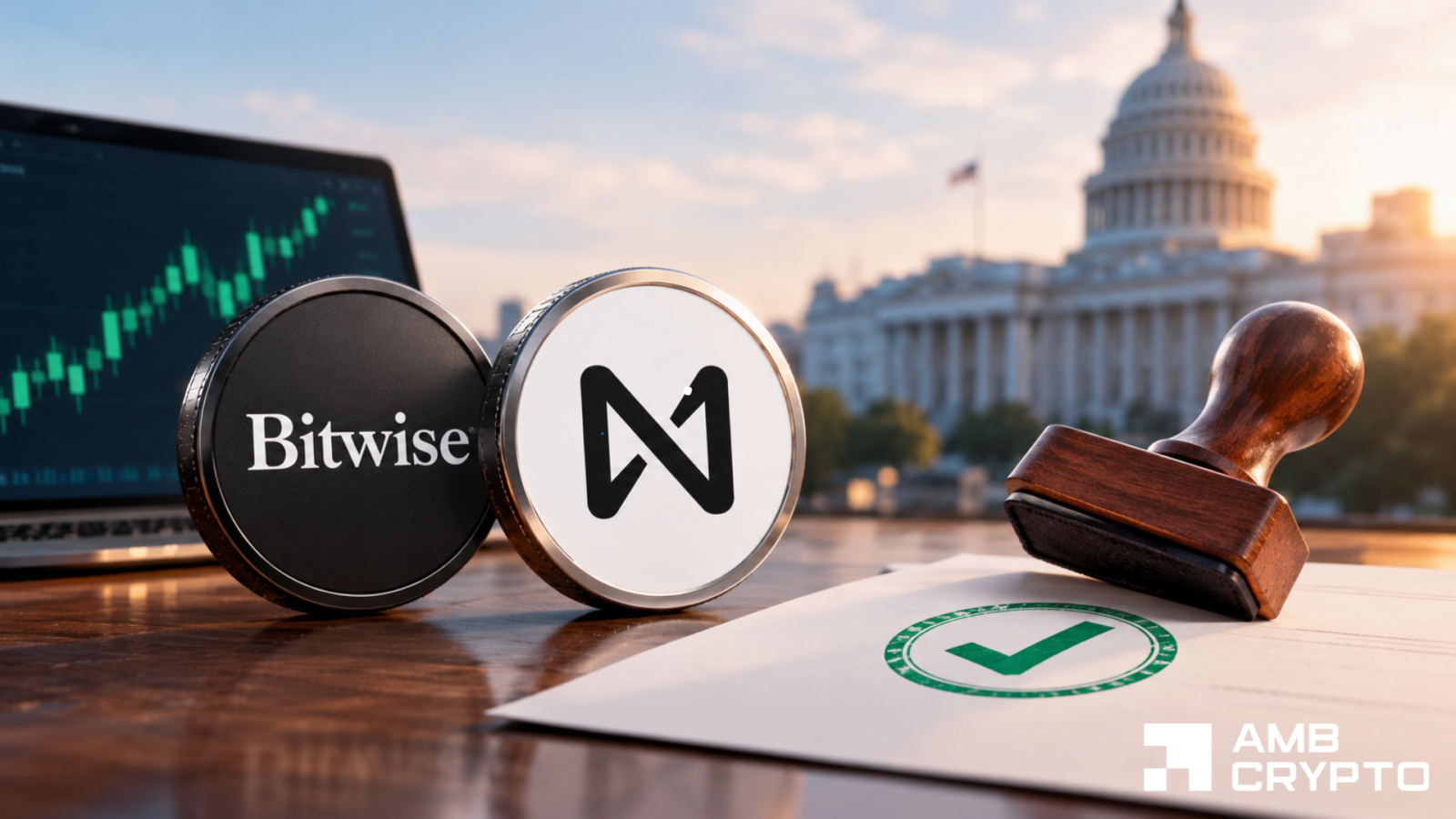 NEAR взлетел на 26%: ETF Bitwise прошёл листинговый барьер NYSE Arca
