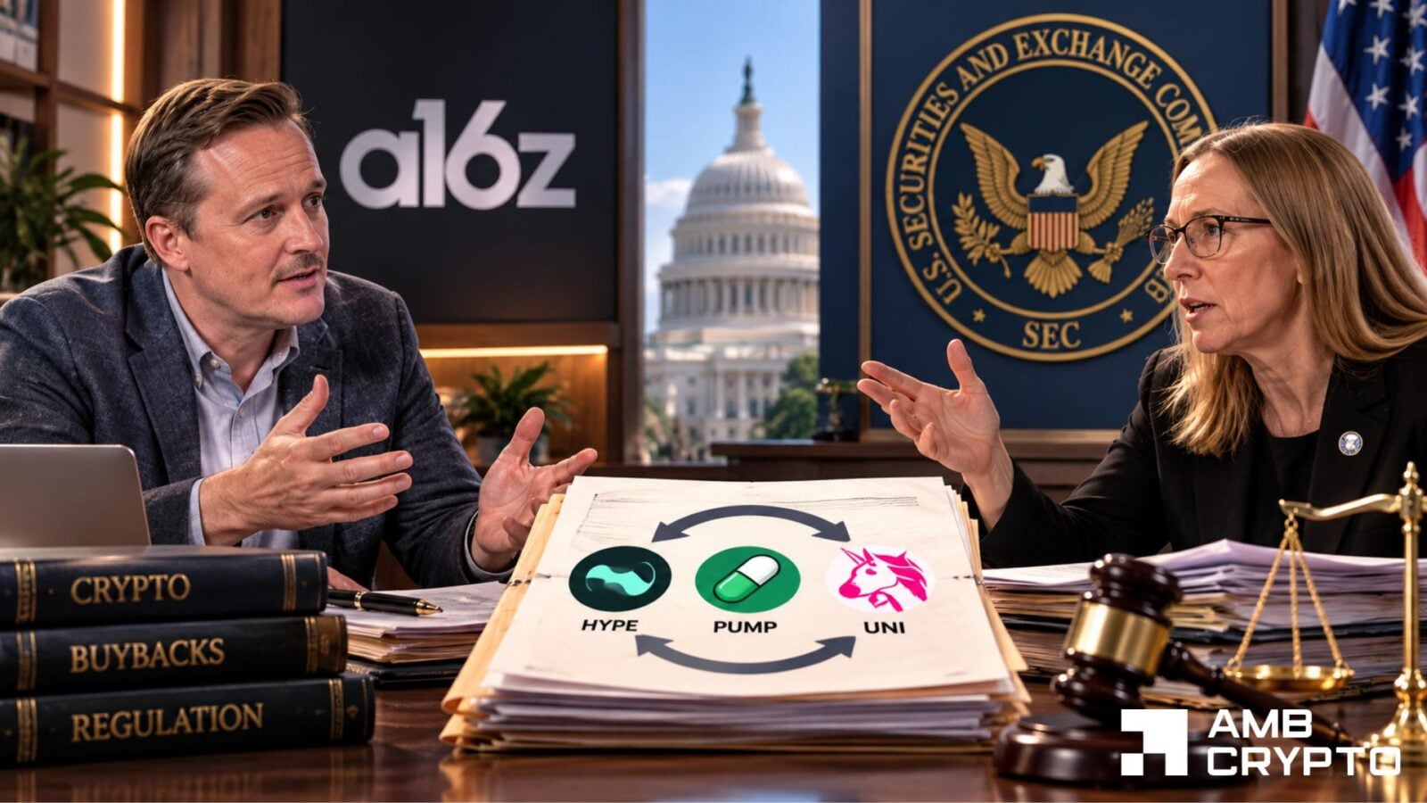‘Biggest loophole ever?’ a16z challenges SEC crypto buyback FAQ