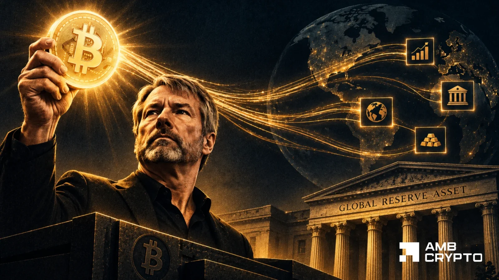 Michael Saylor califica al Bitcoin de «capital digital», pero el argumento alcista de BTC enfrenta una prueba de realidad