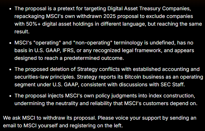 Strategy MSCI 