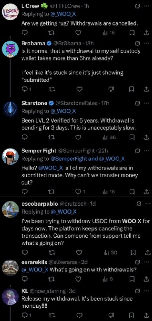 WOO X users