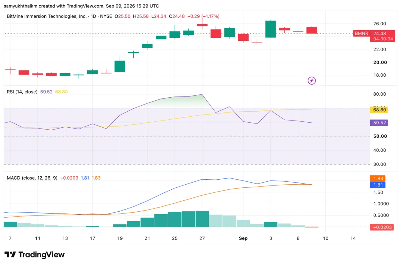 bmnr stock