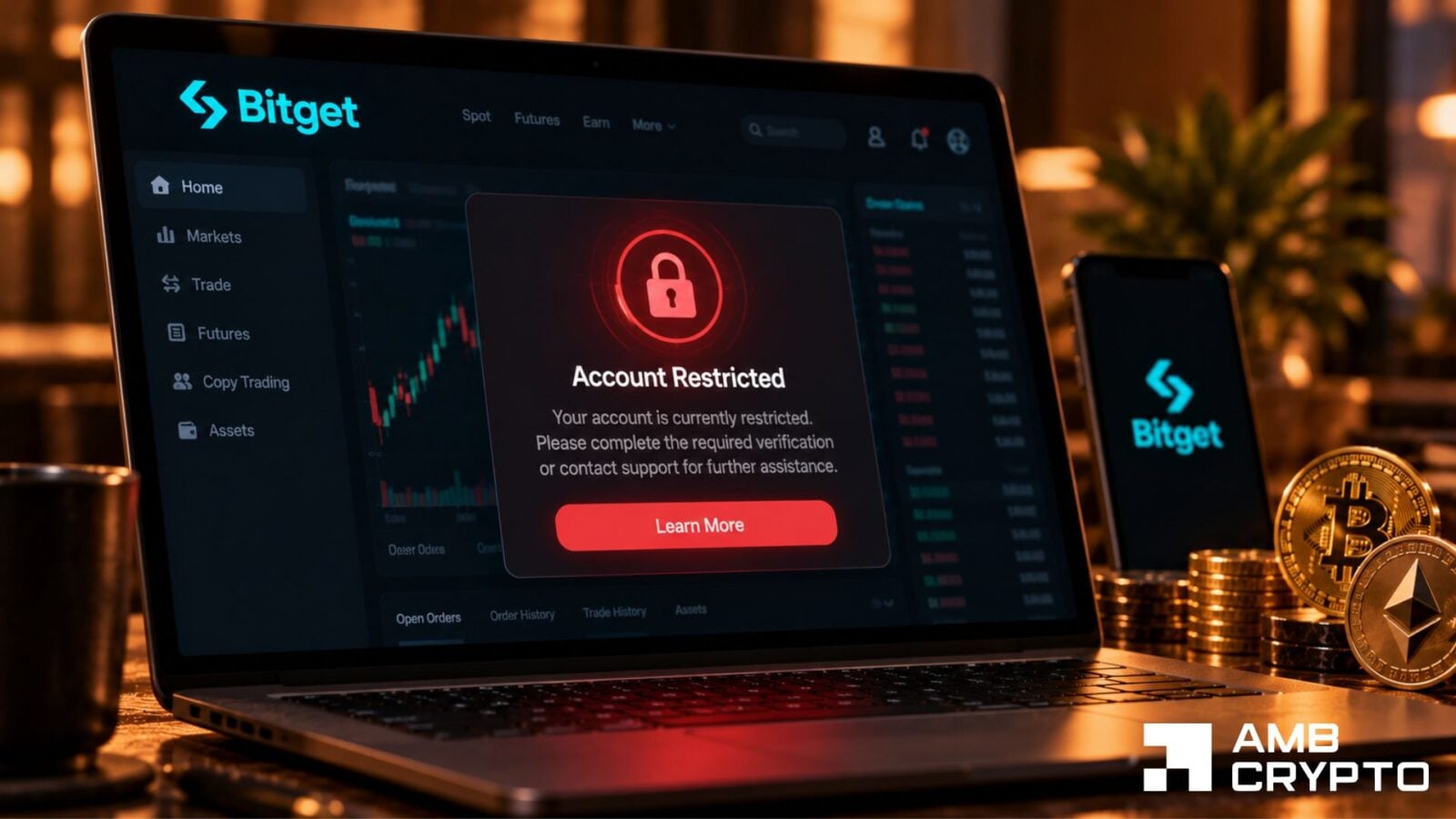 Bitget restricts access to Russia, Belarus, Kazakhstan, and sanctioned entities