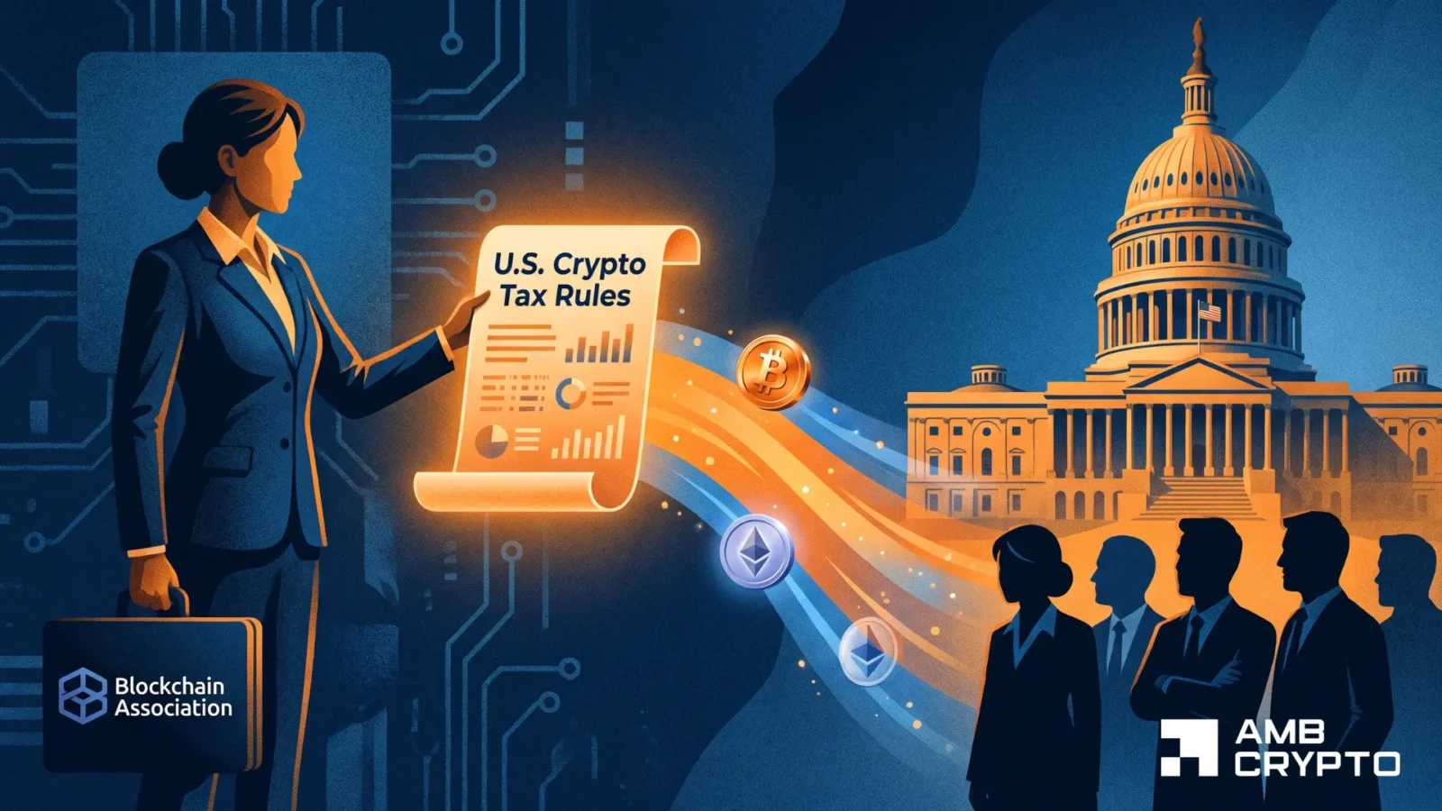 Blockchain Association Urges Congress to Reform Crypto Tax Rules for 67 Million U.S. Holders