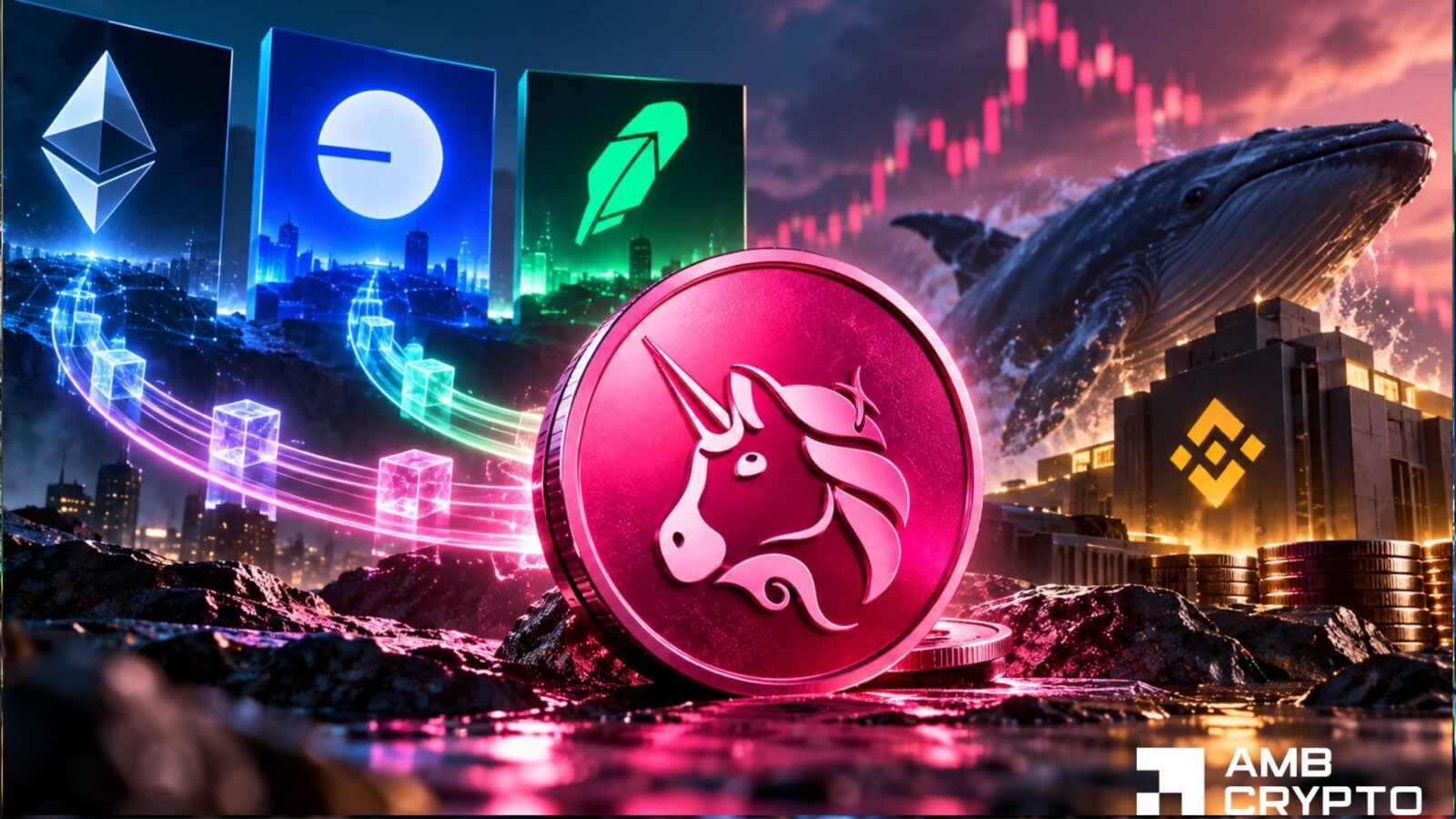 Uniswap запустил Hooks в 3 сетях: сможет ли UNI взять $8?