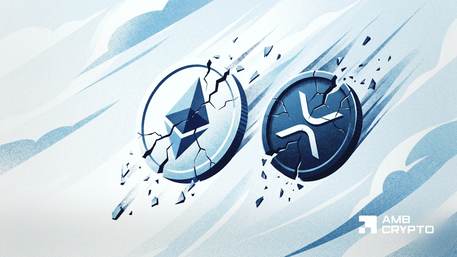 Ethereum and XRP cryptos fall by 6%: Are these altcoins entering a buy zone?