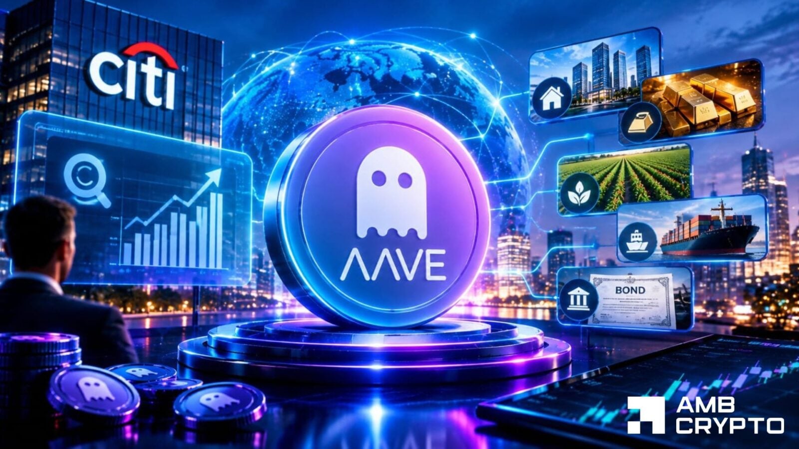 AAVE crypto falls below $150 despite Citi Research’s bullish outlook – Why?