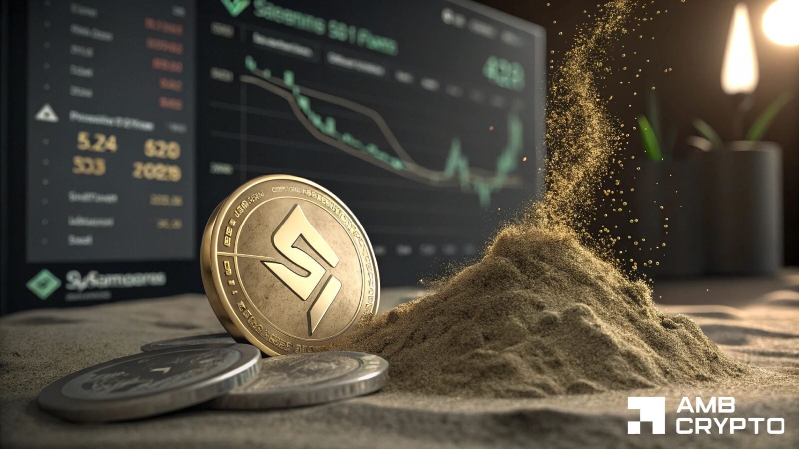 SAND взлетел на 15%: объём +543%, но биржи готовят дамп