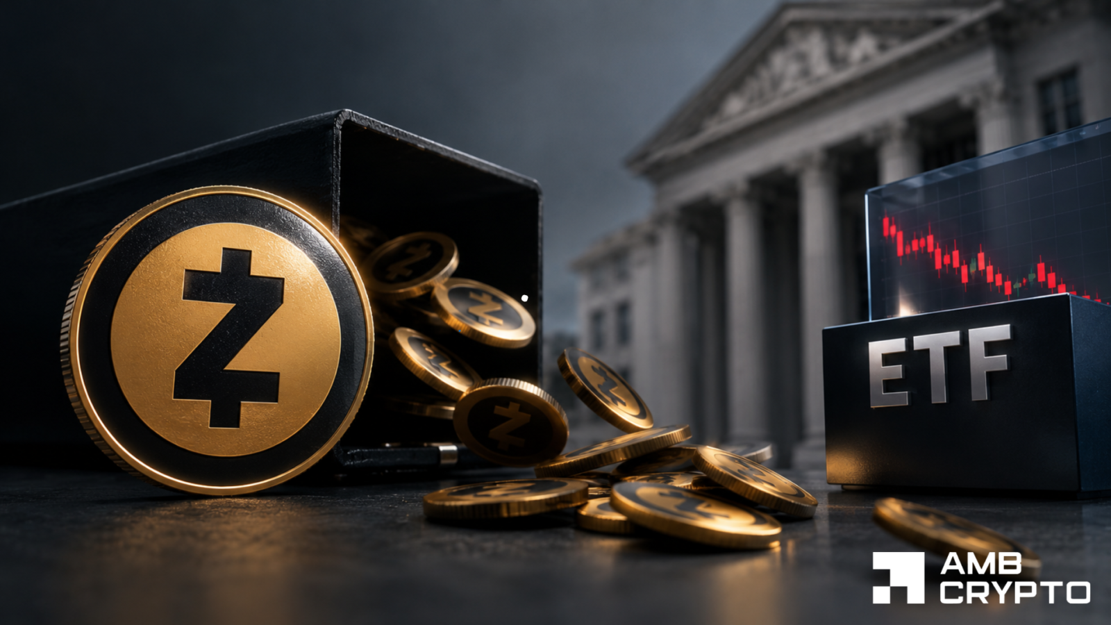 Кит купил ZEC на $1,33 млн, но ETF теряет $105 млн: опасный сигнал